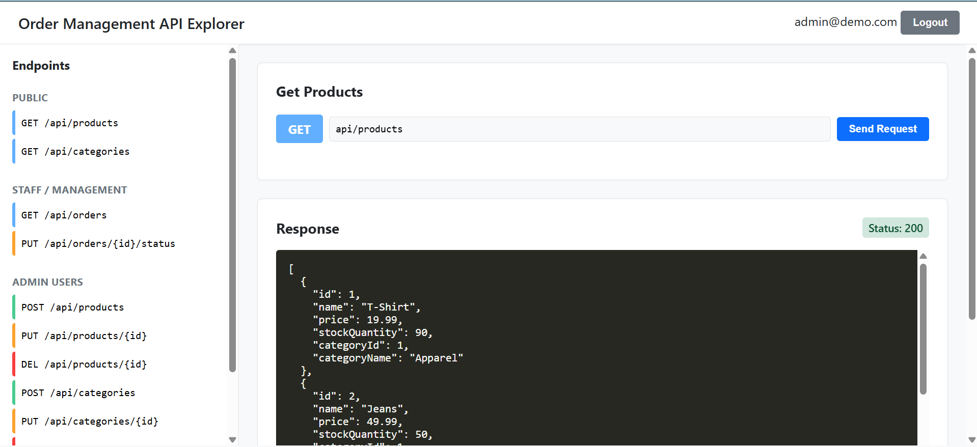 Order Management API